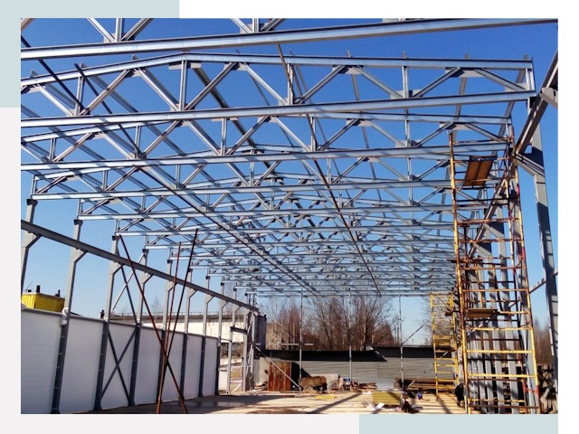 Строительство цехов в Рубцовск от 607 руб. под ключ