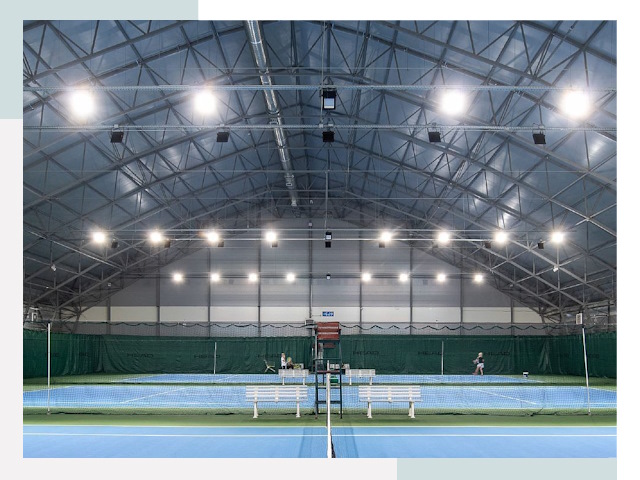 Строительство теннисных кортов в Рубцовск от 607 руб.