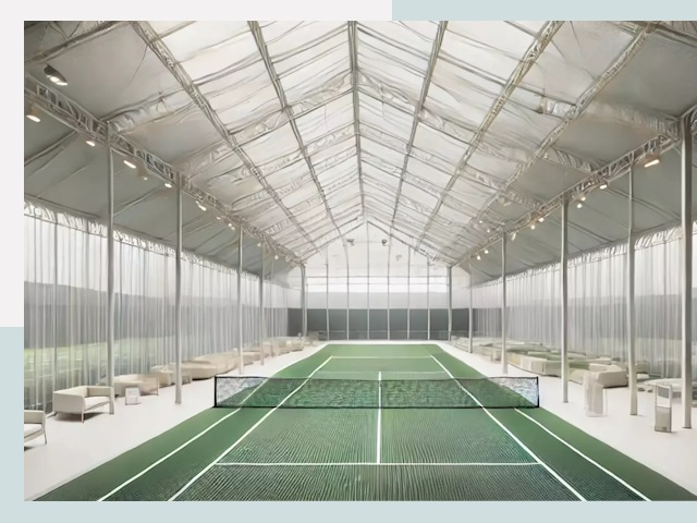 Строительство теннисных кортов в Рубцовске