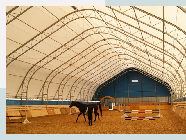 Строительство конных манежей в Рубцовске