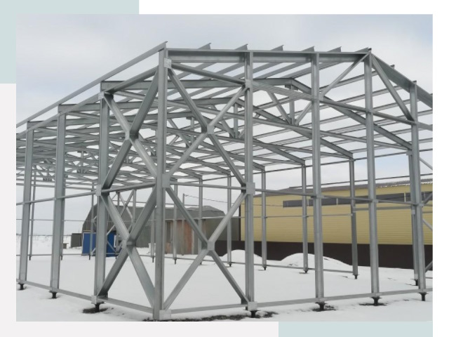 Каркасные ангары в Рубцовске