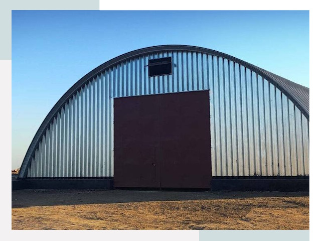 Арочные ангары в Рубцовске