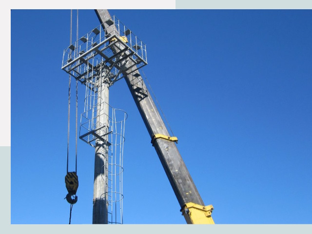 Монтаж осветительных мачт в Рубцовск от 607 руб.