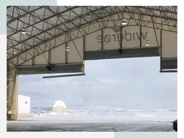 Ворота для ангаров в Рубцовске