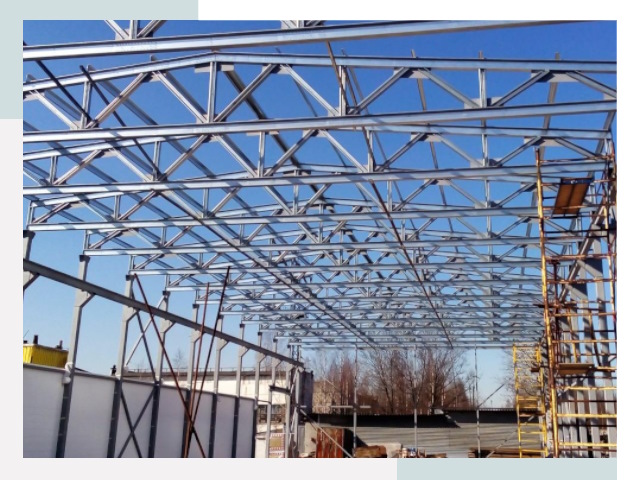 Металлокаркасы для складов в Рубцовске