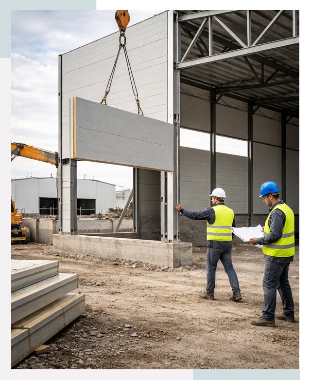 Склад из сэндвич панелей под ключ в Рубцовске от 9607 р. | СтальСтрой-Рбц