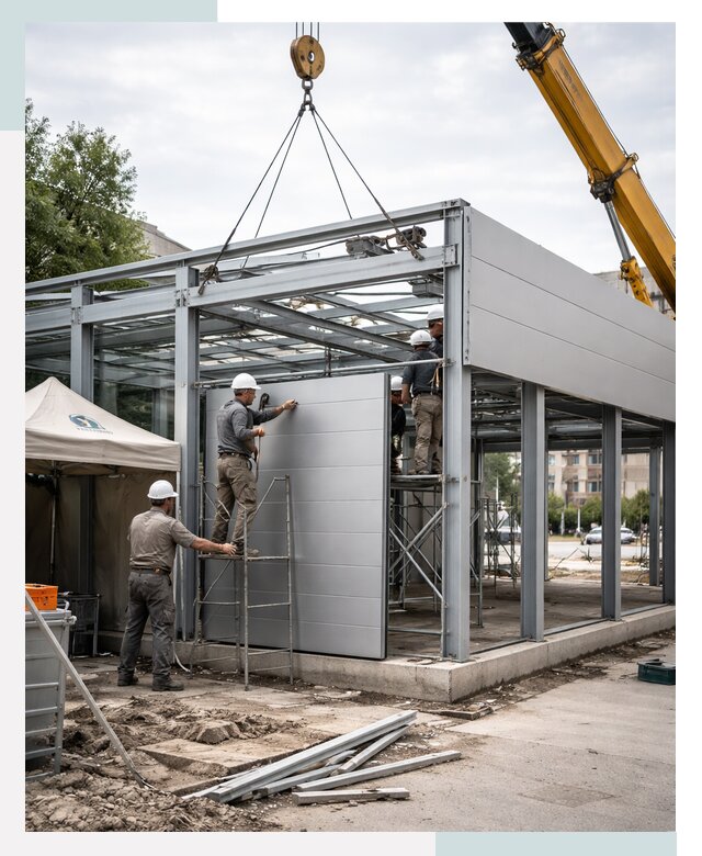 СтальСтрой-Рбц: торговый павильон под ключ в Рубцовске от 35396 р.